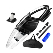 Автомобильный пылесос Moltis K8, ручной с HEPA-фильтром из ABS пластик черный 10014