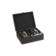 Подарочный набор для мужчин Moltis Relax Whisky Stones - Quadro 8 штук кубиков DQS-1001