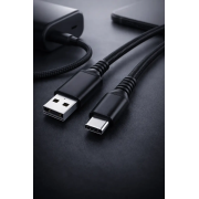 Кабель Moltis Type-C 1м 27W, быстрая зарядка и синхронизация данных USB-A – USB-C (10117)