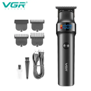 Машинка для стрижки волос VGR V-991 (8821) — аккумуляторная, профессиональная, с лезвиями из нержавеющей стали 