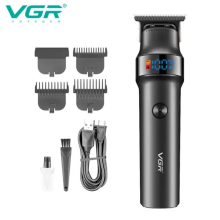 Машинка для стрижки волос VGR V-991 (8821) — аккумуляторная, профессиональная, с лезвиями из нержавеющей стали  20026