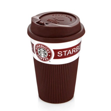 Термочашка Starbucks Coffee 350 мл Коричневая (SR01)