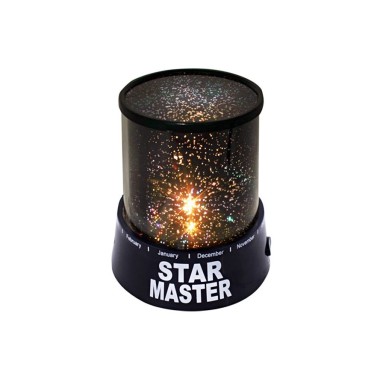 Проектор-ночник звездного неба Star Master Черный (SM0120) 20066