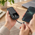 Power bank 20000mAh с дисплеем встроенный кабель USB-C Lightning А-02
