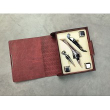 Винный набор "Сомелье" Moltis в деревянном футляре-книге (MV-1202) 10122 Винный набор "Сомелье" Moltis в деревянном футляре-книге (MV-1202) 10122