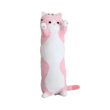 Гигантская мягкая плюшевая игрушка Weber Toys Длинный Кот Батон котейка-подушка  110 см